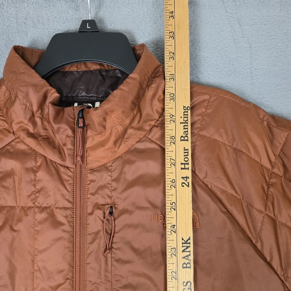 The North Face Circaloft Jacket Mens XL Brown Full Zip Insulated Puffer NF0A84HK